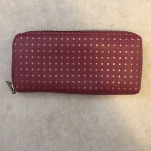Maroon and Gold Wallet
